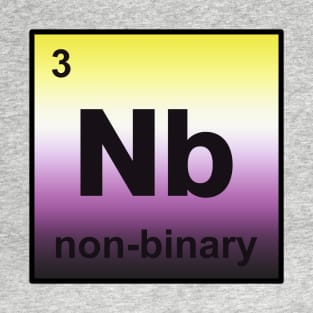 Periodic element Nb - non-binary T-Shirt